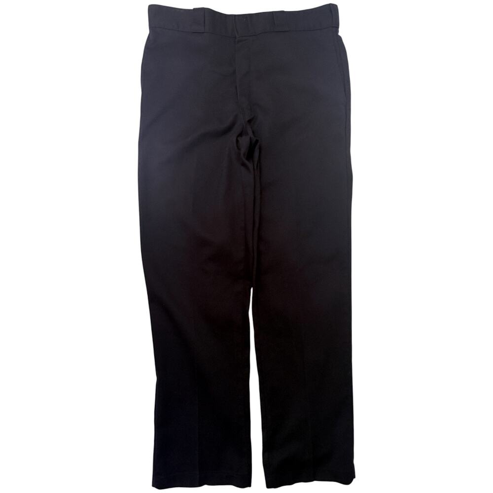 Dickies 874 Mens Pants 34x32 Black Original Fit Workwear Straight Leg